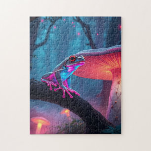 Frog Magic Mushroom Puzzle