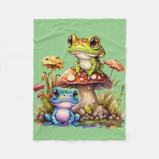 Frog Merchandise Geschenke Fleecedecke