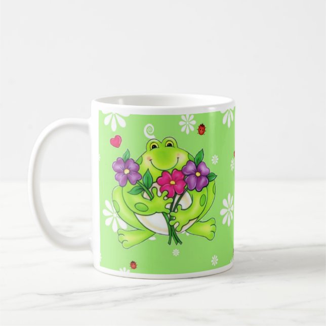 Frog Merchandise Geschenke Tasse (Links)