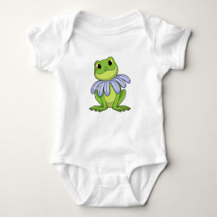 Frog mit Daisy Baby Strampler