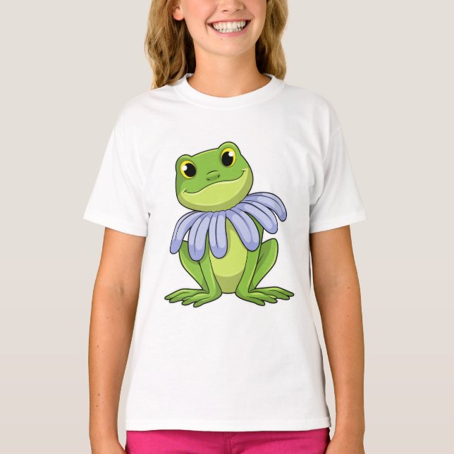 Frog mit Daisy T-Shirt (Vorderseite)