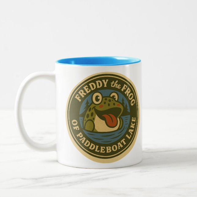 Frog Mug-  Zweifarbige Tasse (Links)