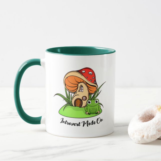 Frog & Mushroom Fee House: Modus einschalten Tasse (Mit Donut)