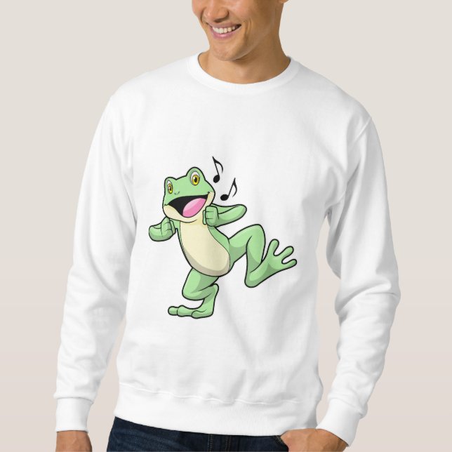 Frog Music Dance Sweatshirt (Vorderseite)