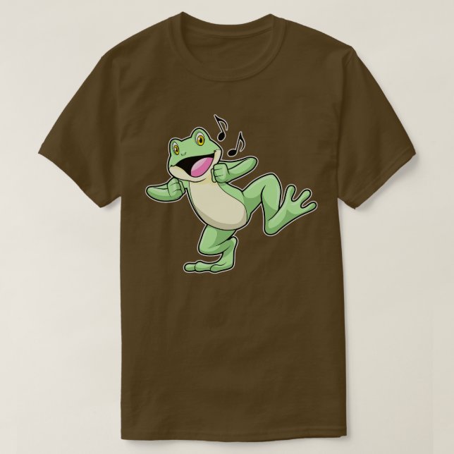 Frog Music Dance T-Shirt (Design vorne)