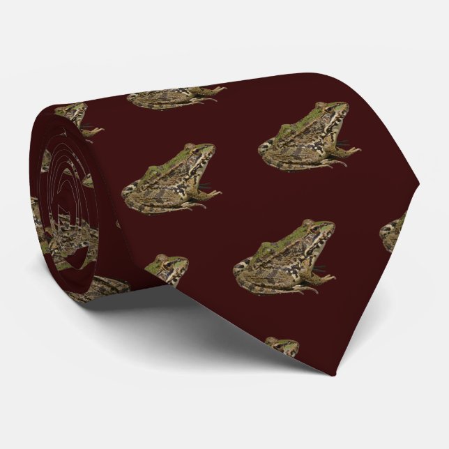 Frog Neck Tie Krawatte (Gerollt)