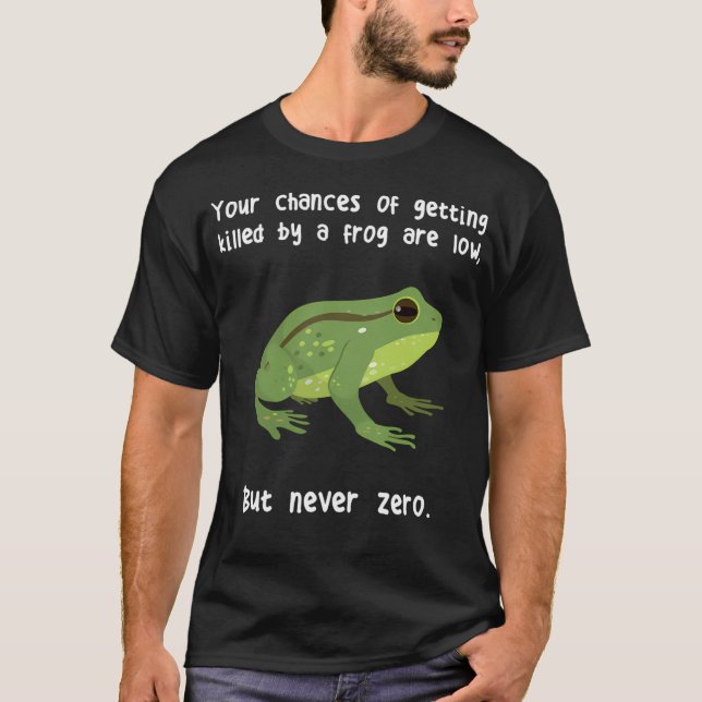 Frog nie Null T-Shirt (Vorderseite)