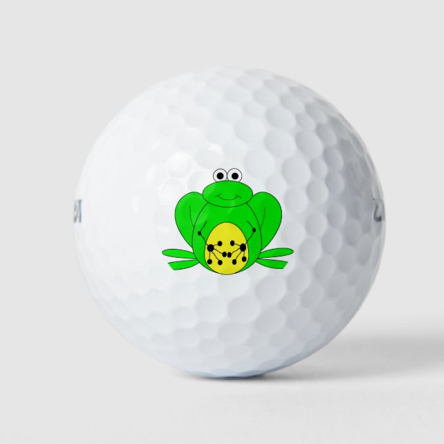 Frog Pack von Golfballen Golfball (Vorderseite)