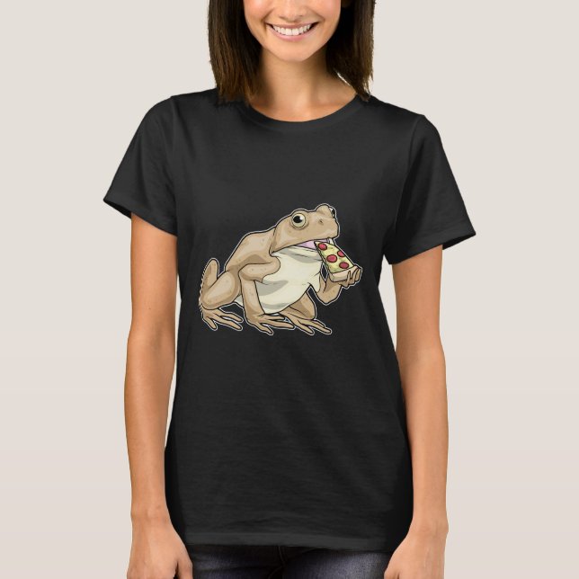 Frog Pizza T-Shirt (Vorderseite)