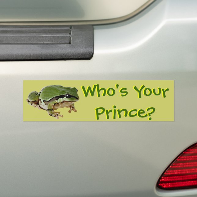 Frog Prince Autoaufkleber (Auf Auto)
