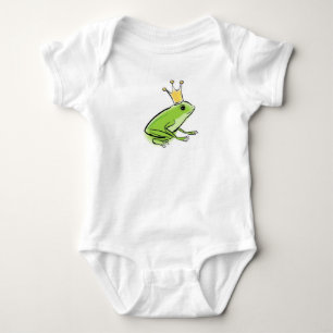 Frog Prince Baby Strampler