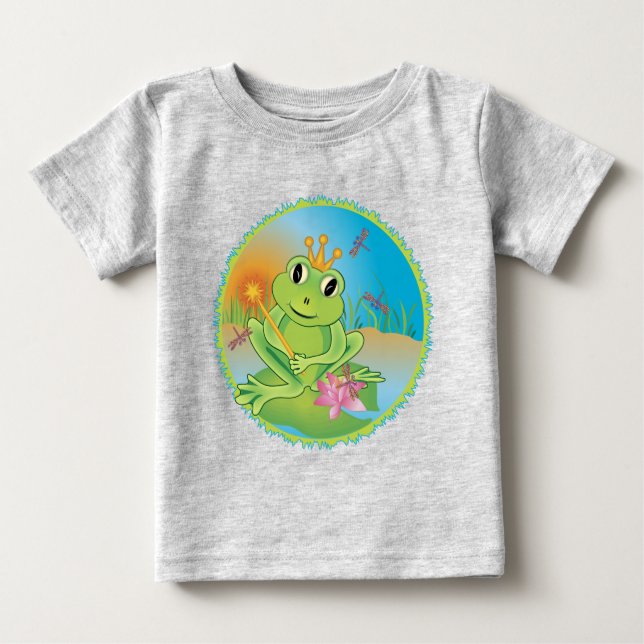 Frog Prince Baby T-shirt (Vorderseite)