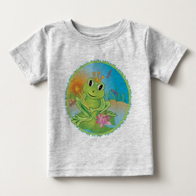 Frog Prince Baby T-shirt (Vorderseite)