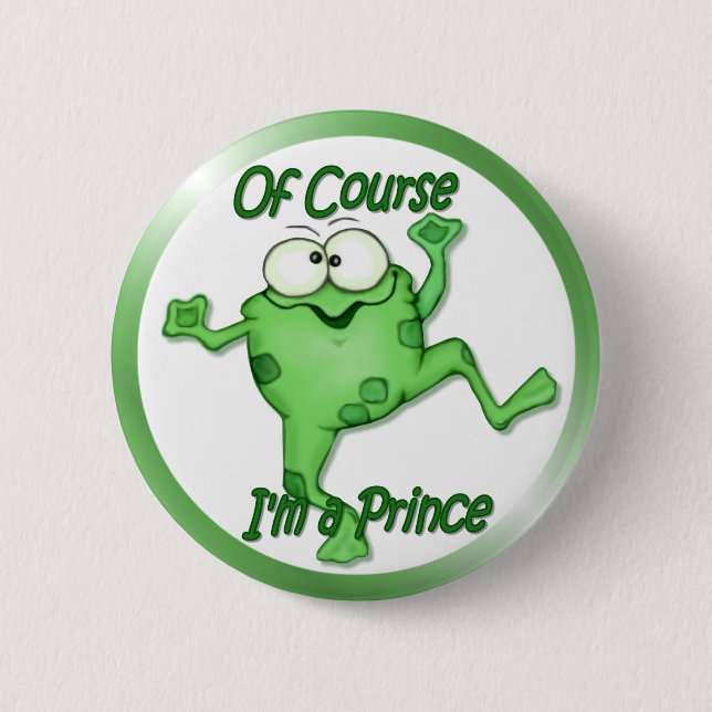 Frog Prince Button (Vorderseite)