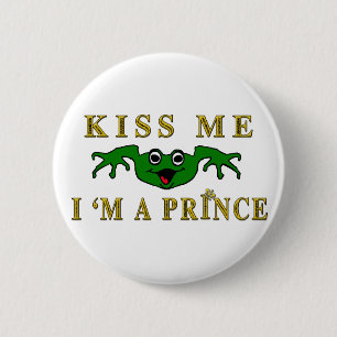 Frog Prince Button