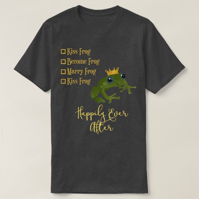 Frog Prince Five Step T-Shirt (Design vorne)