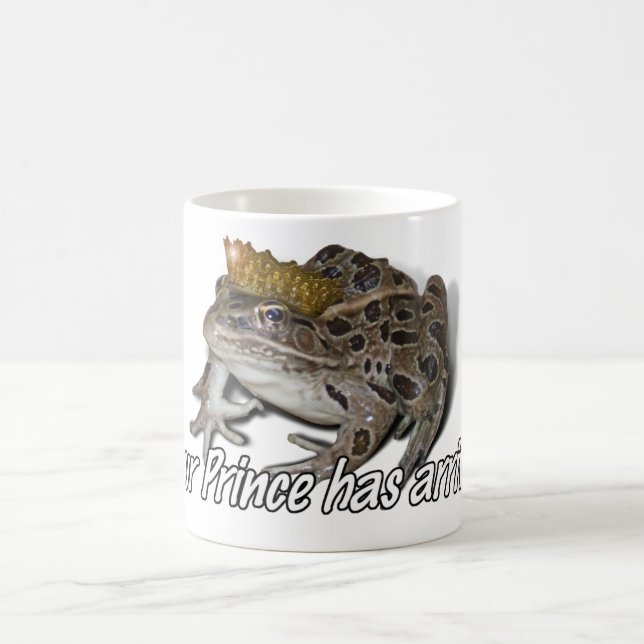 Frog Prince - "Hier bin ich" Tasse (Mittel)
