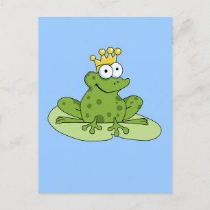 Frog Prince Postcard Postkarte