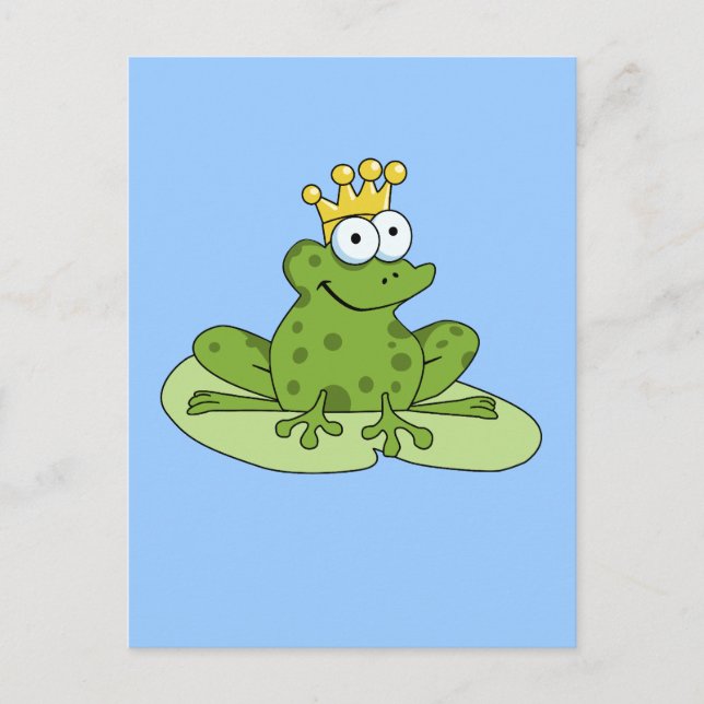 Frog Prince Postcard Postkarte (Vorderseite)