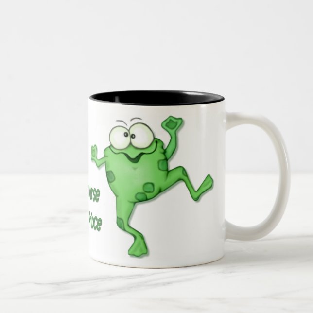 Frog Prince Zweifarbige Tasse (Rechts)