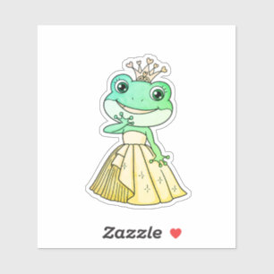Frog Princess Aufkleber