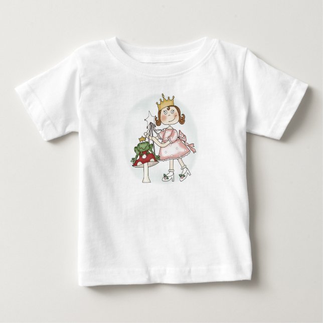 Frog Princess Baby T-shirt (Vorderseite)
