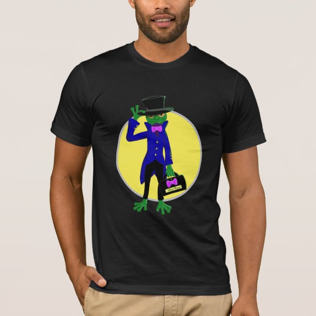 Frog Proper Black T - Shirt (Vorderseite)