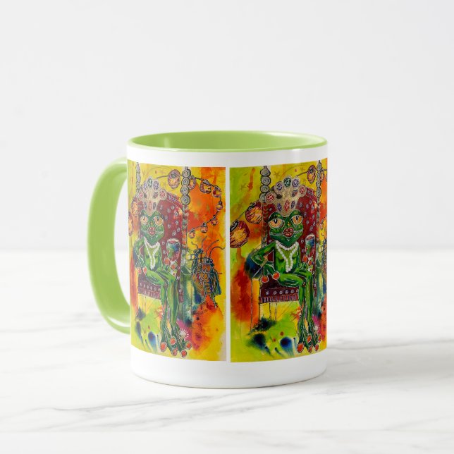 "Frog Queen" Tasse für Getränke (Vorderseite Links)
