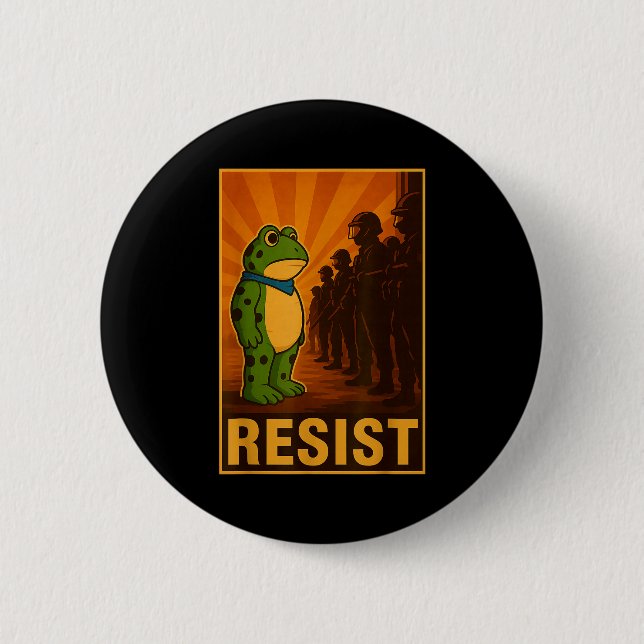Frog Resist Rtland Frog Protest - Rtland Frog Acti Button (Vorderseite)
