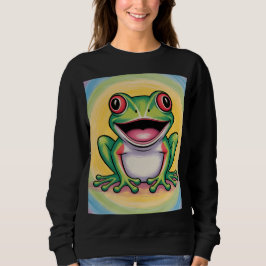 Frog’s Gentle Smile Sweatshirt