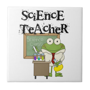 Frog Science Teacher Fliese