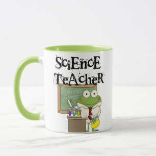 Frog Science Teacher Tasse