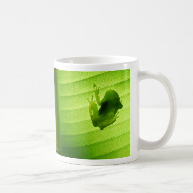 Frog silhouette tasse (Rechts)