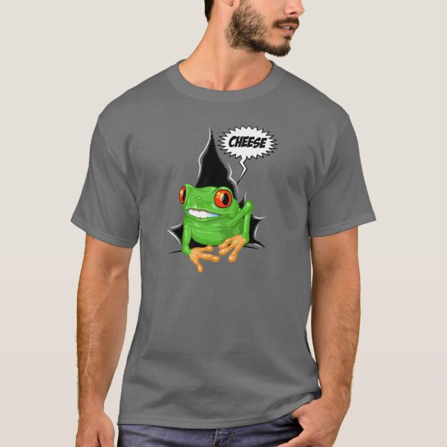 Frog Smile T-Shirt (Vorderseite)