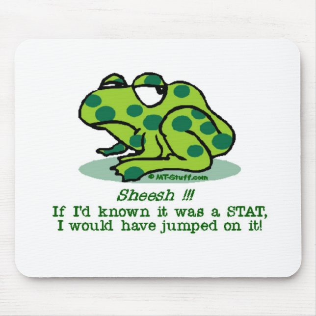 Frog STAT Mousepad (Vorne)