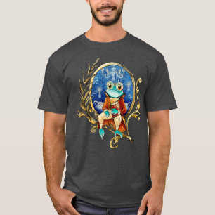 Frog Steam Punk Edwardian Dark Alchemy Fairy Tale T-Shirt