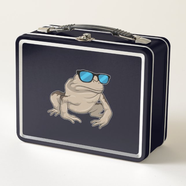 Frog Sungasse Metall Brotdose (Vorderseite)