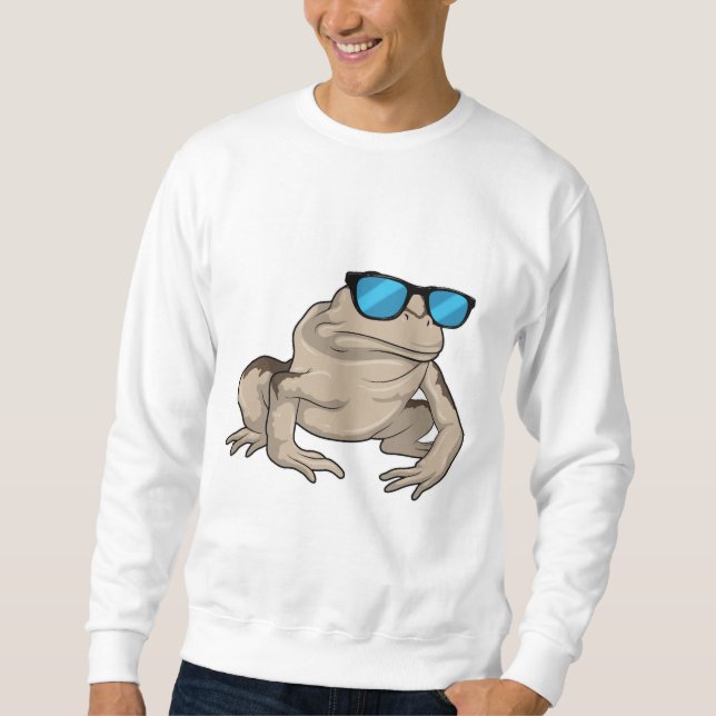 Frog Sungasse Sweatshirt (Vorderseite)