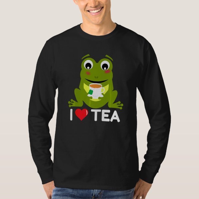 Frog Tea Drinker Tee Tasse (Vorderseite)