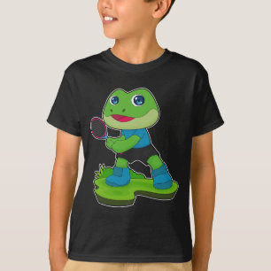 Frog Tennis Tennis Racing Sports T-Shirt