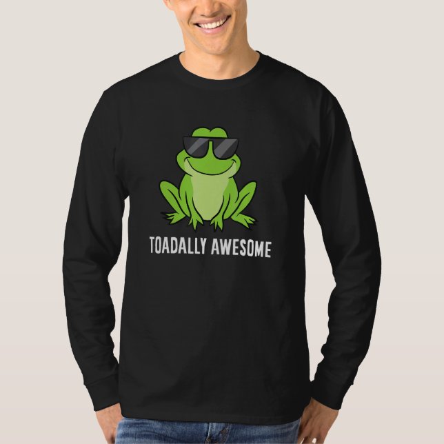 Frog Toadally Awesome Love Frogs T-Shirt (Vorderseite)