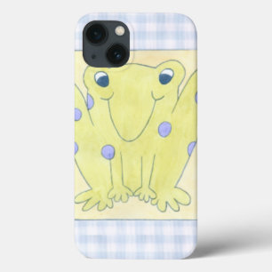 Frog Trio on Gingham Cloth Case-Mate iPhone Hülle