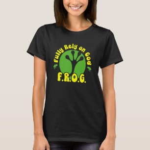 FROG verlässt sich auf Christlichen Frosch T-Shirt