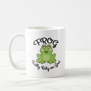 FROG - Volle Verlass auf Gott Kaffeetasse