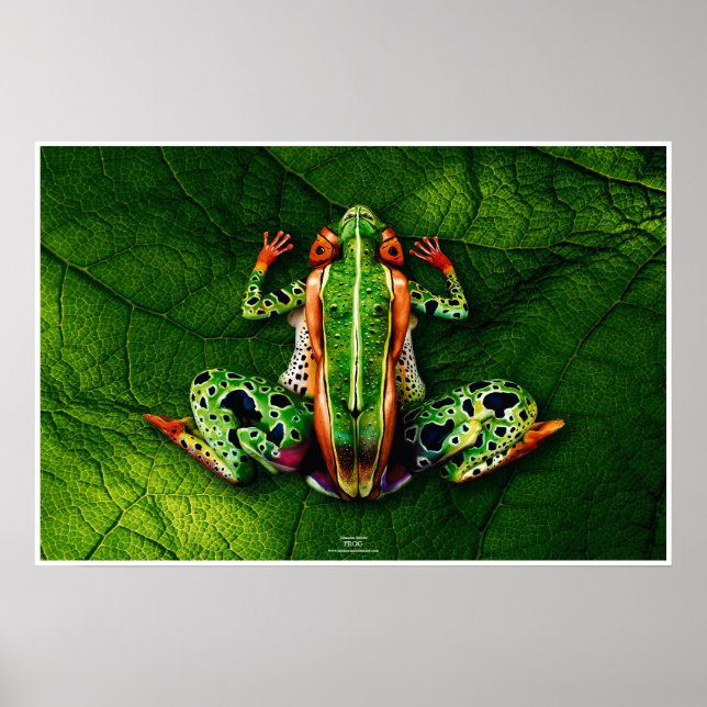 Frog von Johannes Stötter Poster (Vorne)