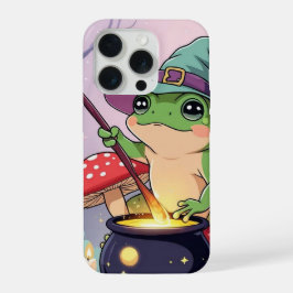 Frog Witch iPhone Case – Kawaii Cottagecore Potion 15 Pro Hülle