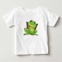 Frog with Butterfly