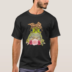 Frogaholische Wildtierrechte Niedlich Frosch Natur T-Shirt