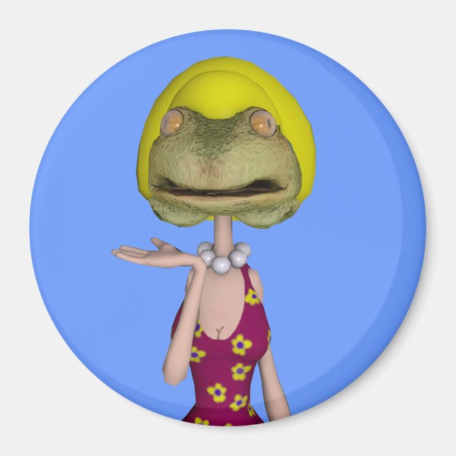 Frogface-Blonde Magnet (Vorne)