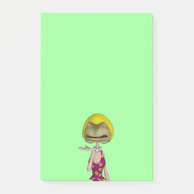 Frogface-Blonde Post-it Klebezettel (Vorderseite)